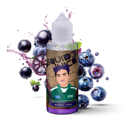 230 100ml e-liquide cassis myrtille