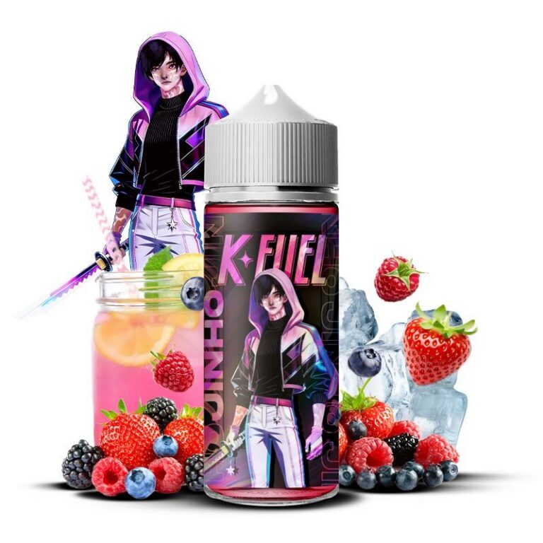 Jinho 100ml e-liquide limonade fruits rouges"