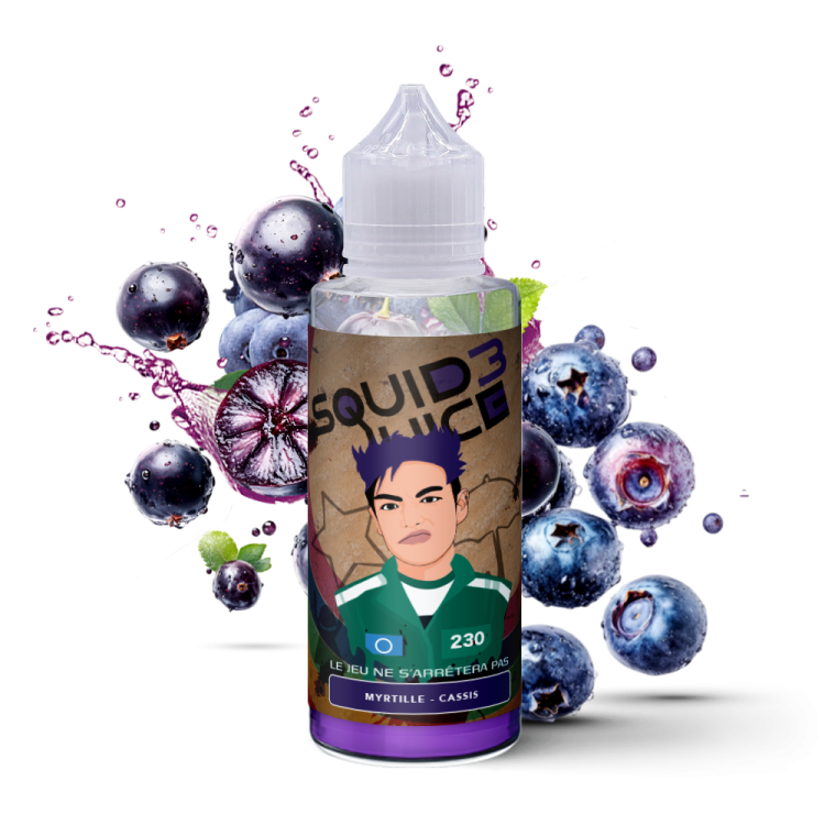 230 100ml e-liquide cassis myrtille