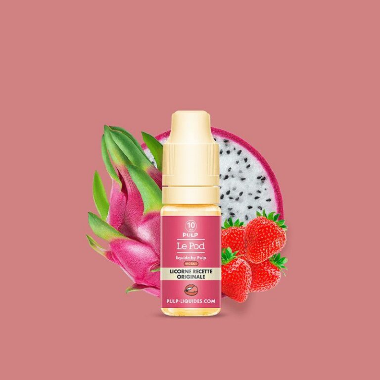 Licorne Recette Originale 10ml - Le Pod Liquide by Pulp