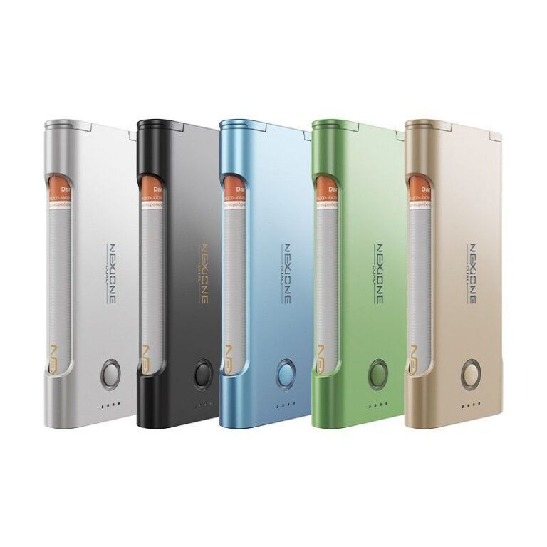 Kit Nexi Dual Aspire avec autonomie totale de 1120 mAh et 3 cartouches 20 mg/ml.