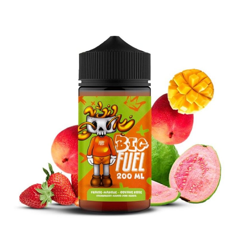 E-liquide Goyave Fraise Mangue 200ml - Big Fuel (Maison Fuel)