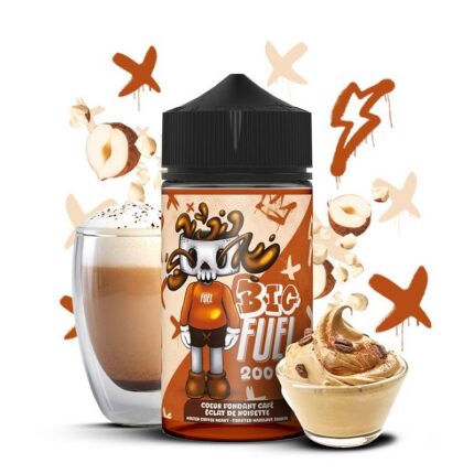 E-liquide Cœur Fondant Café Éclat de Noisette 200ml - Big Fuel (Maison Fuel)