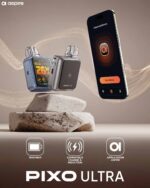 - Alt : Cartouche de la gamme Pixo installée sur le pod Pixo Ultra Aspire pour vape MTL et DL