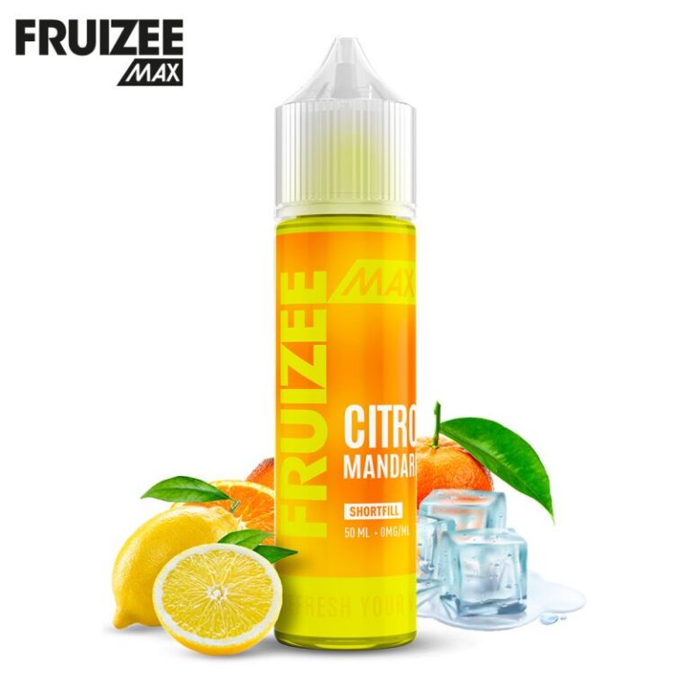 Citron Mandarine 50ml - Fruizee Max (Eliquid France)