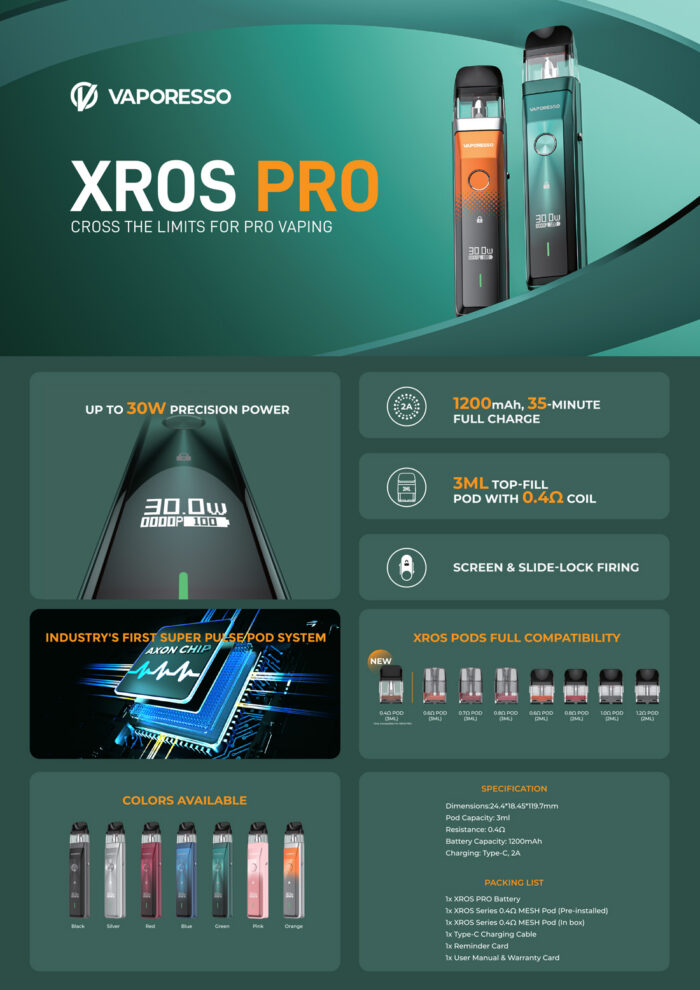 Pod Xros Pro - Vaporesso – Image 2