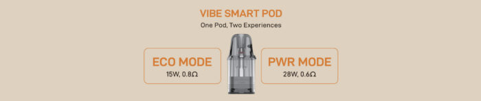 Kit pod ergonomique et compact Vibe SE 2 de la marque Vaporesso
