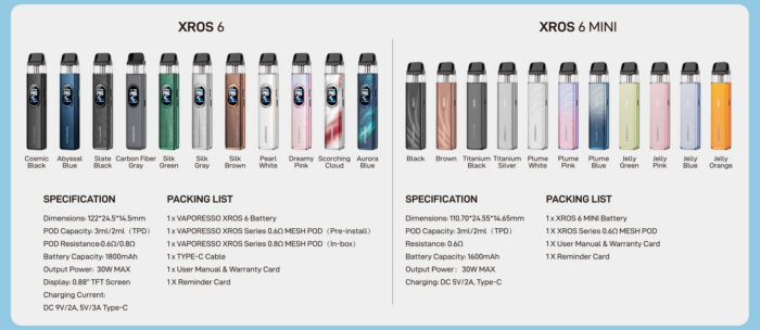 Pod Xros 6 - Vaporesso – Image 2