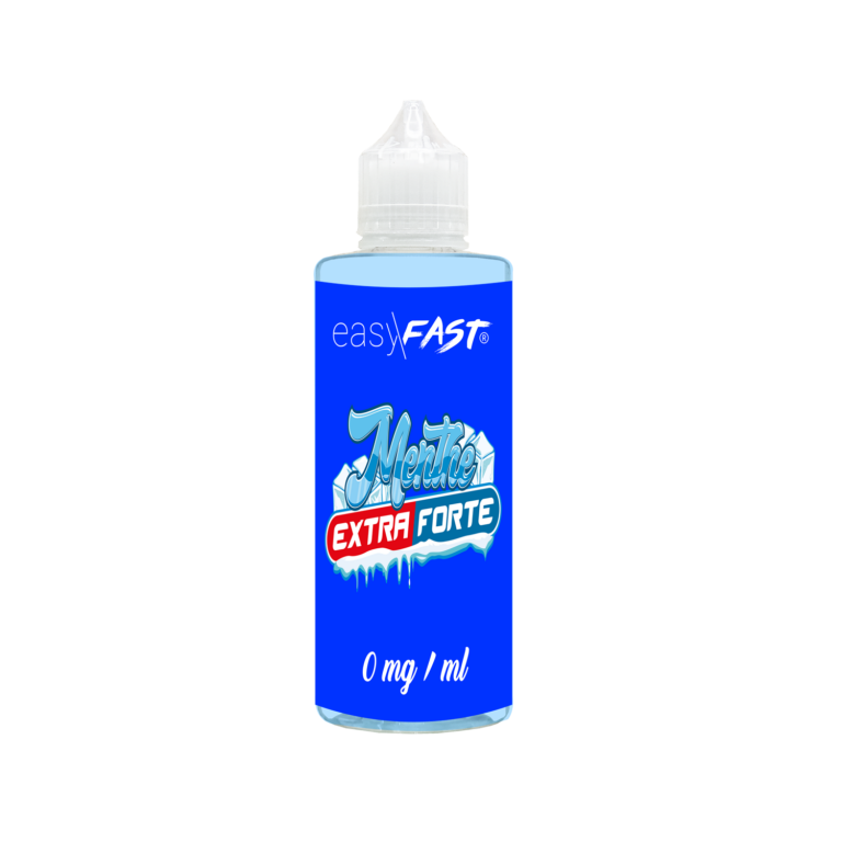 E-liquide Menthe Extra Forte - 200 ml - Prêt à Vaper - Easy/Fast (E-Intense)