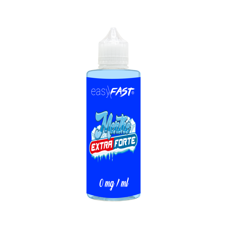 E-liquide Menthe Extra Forte - 200 ml - Prêt à Vaper - Easy/Fast (E-Intense)
