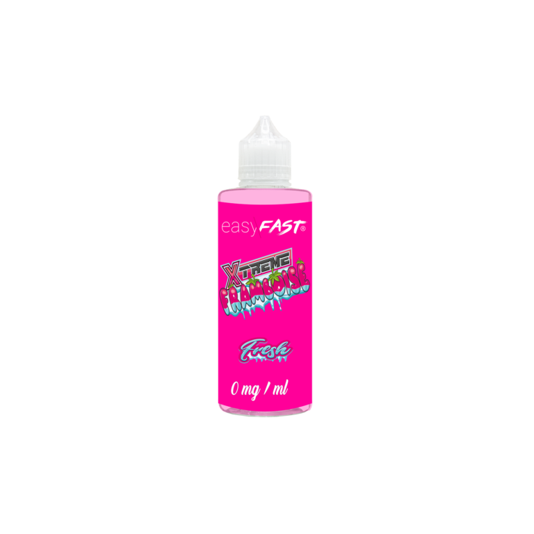 E-liquide Xtreme Framboise Fresh - 200 ml - Prêt à Vaper - Easy/Fast (E-Intense)