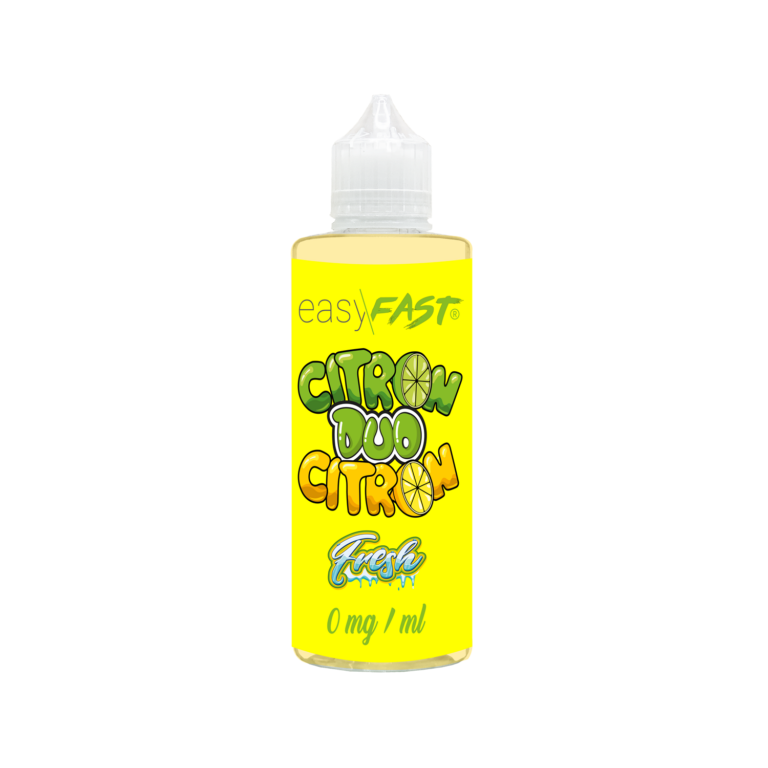 E-liquide Duo Citron Fresh - 200 ml - Prêt à Vaper - Easy/Fast (E-Intense)