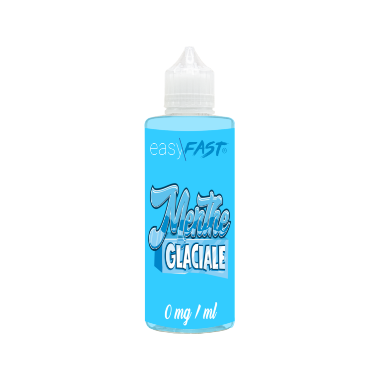 E-liquide Menthe Glaciale - 200 ml - Prêt à Vaper - Easy/Fast (E-Intense)
