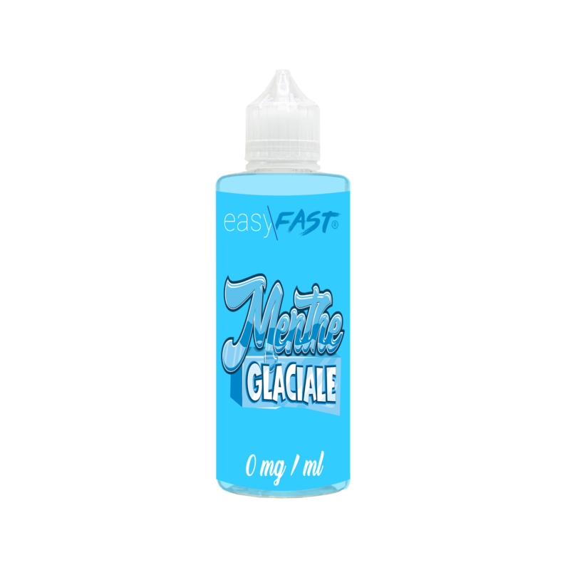 E-liquide Menthe Glaciale - 200 ml - Prêt à Vaper - Easy/Fast (E-Intense)
