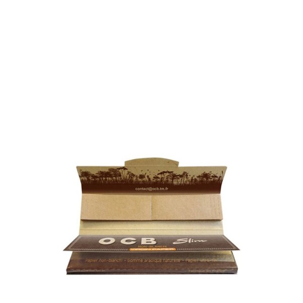 Feuille à Rouler + Filtres OCB Slim Virgin - OCB (Vente à l'unité)