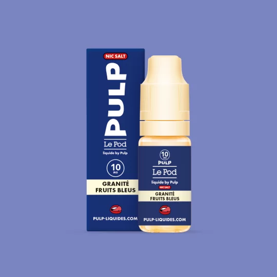 Granité Fruits Bleus 10ml - Le Pod Liquide by Pulp