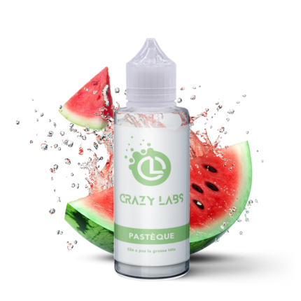 E-liquide Pastèque 100ml (Flacon 140ml) - Crazy Labs