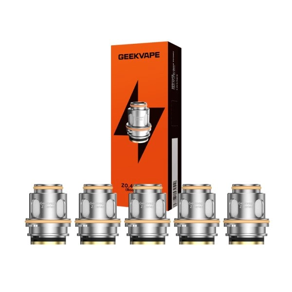 Résistances Z XM Boost GeekVape en pack de 5, disponibles en 0,15 / 0,2 / 0,4 ohm.