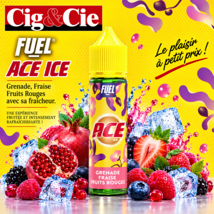 Grenade Fraise Fruits Rouges 50ml (Gamme ACE) - Maison Fuel