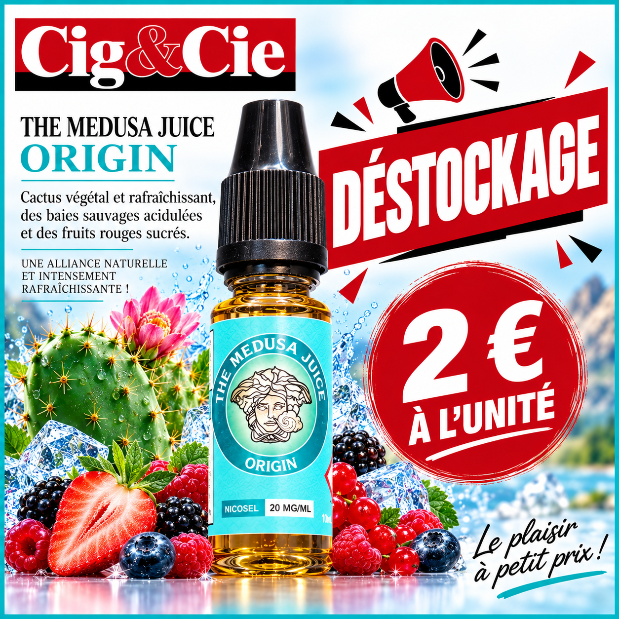 Origin 10ml - Medusa Juice Origin 10ml - Medusa Juice