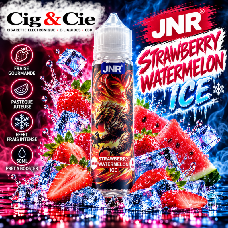Strawberry Watermelon Ice 50ml - JNR