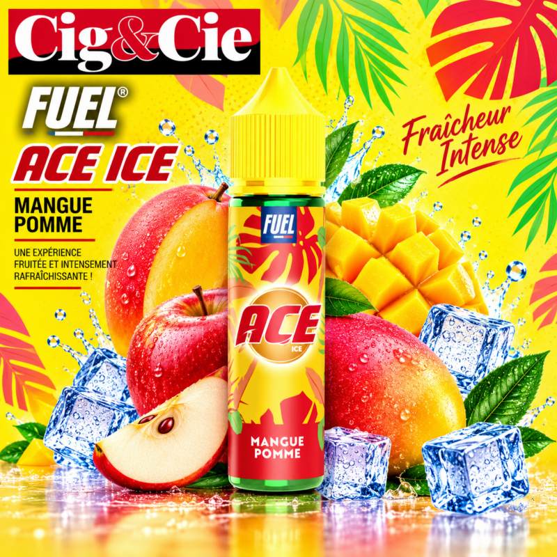 Mangue Pomme 50ml (Gamme ACE) - Maison Fuel