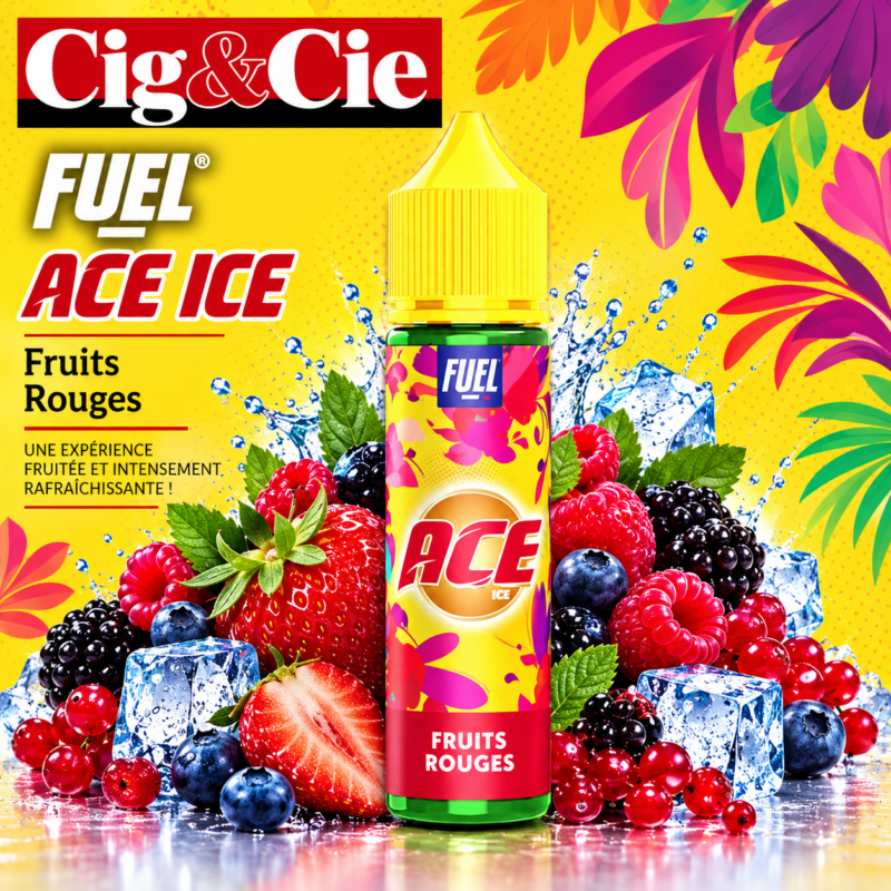 Fruits Rouges 50ml (Gamme ACE) - Maison Fuel