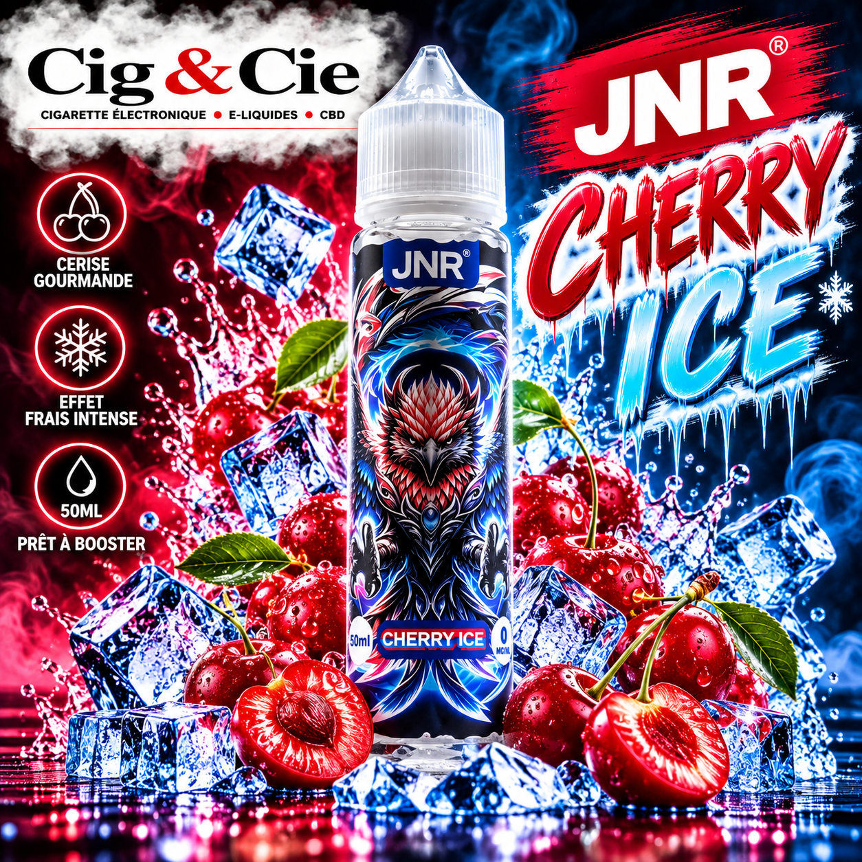 Cherry Ice 50ml - JNR Cherry Ice 50ml - JNR
